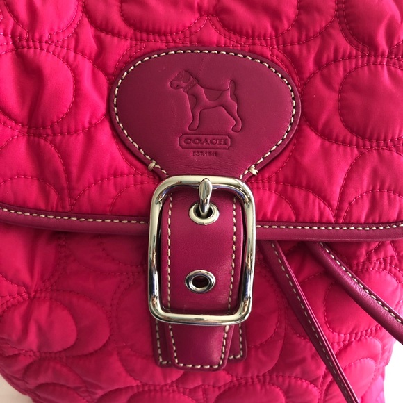 Coach Backpack with Gloves - Picture 3 of 13